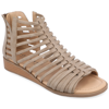 Journee Collection Delilah Sandal In Gold