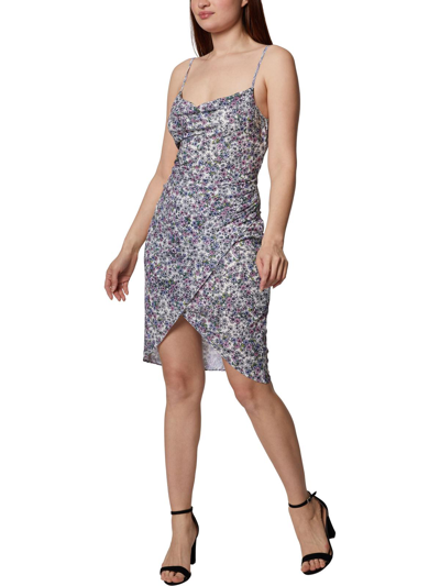Bcbgeneration Womens Summer Short Slip Dress In Multi