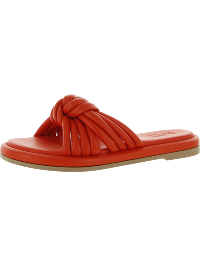 Seychelles Simply The Best Womens Slip On Open Toe Slide Sandals In Multi