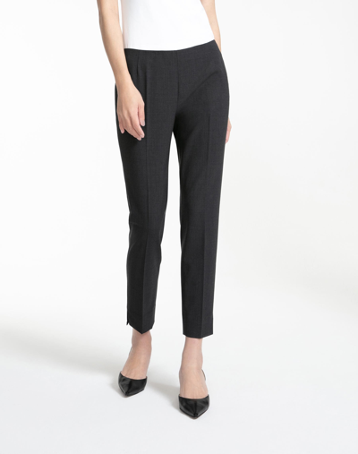 Lafayette 148 Contemporary Stretch Stanton Pant In Black