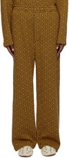 BODE YELLOW & NAVY CRESCENT TROUSERS