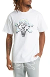 Icecream Iceberg Cotton Graphic T-shirt In White