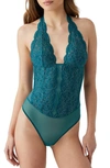 B.tempt'd By Wacoal Ciao Bella Lace Bodysuit In Spruced-up