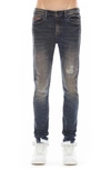 Cult Of Individuality Punk Superskinny Jeans In Vapor