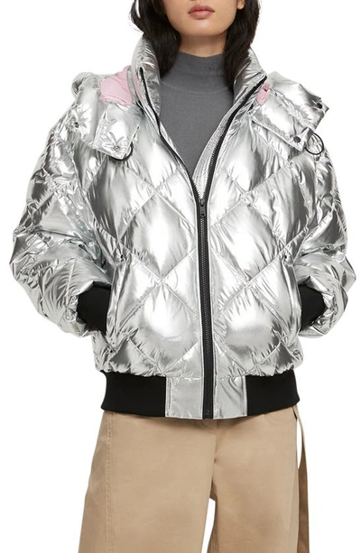 Moose Knuckles Bankhead Metallic Water Repellent 800 Fill Power Down Puffer Jacket