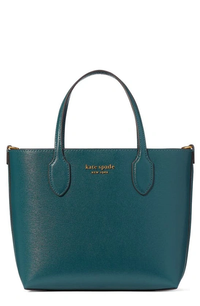 Kate Spade Medium Bleecker Saffiano Leather Tote In Artesian Green