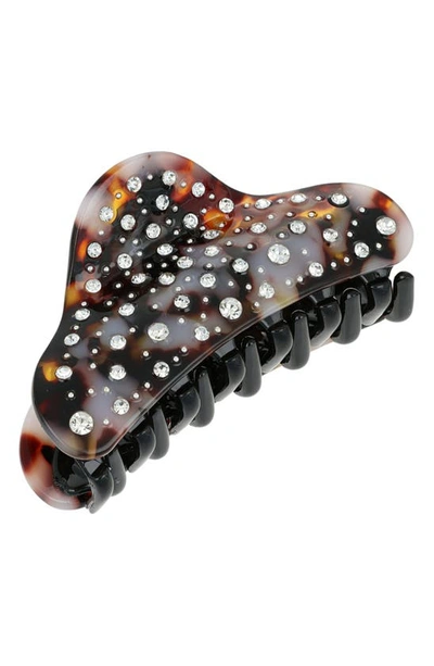 L. Erickson Dune Jaw Hair Clip In Caramel Chip