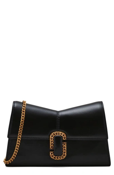 Marc Jacobs The St. Marc Wallet On A Chain In Black