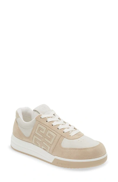 Givenchy G4 Low Top Trainer In Neutrals