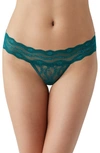 B.tempt'd By Wacoal Lace Kiss Thong In Spruced-up