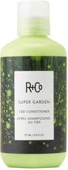 R + CO SUPER GARDEN CBD CONDITIONER, 177 ML