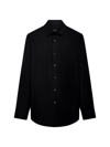 Bugatchi Men's James Solid Ooohcotton Sport Shirt In Black