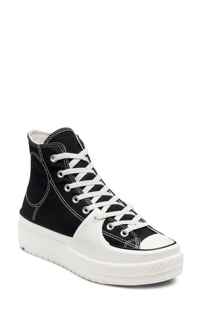 Converse Mens  Chuck Taylor All Star Hi Construct In Black