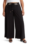 BY DESIGN BY DESIGN VIVICA HIGH WAIST BELTED WIDE LEG PANTS