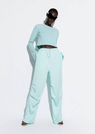 Lapointe Satin Bungee Pant In L