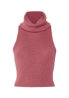 Lapointe Wool Turtleneck Tank
