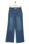 Democracy Ab Tech High Waist Wide Leg Jeans In Blue