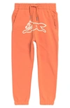 Icecream Kids' Little Boy's & Boy's Latte Dog Print Sweatpants In Orange