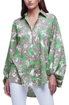 L AGENCE MICKEY TUNIC SHIRT