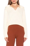 ALEXIA ADMOR ALEXIA ADMOR EVANDER RETRO COLLARED SWEATER