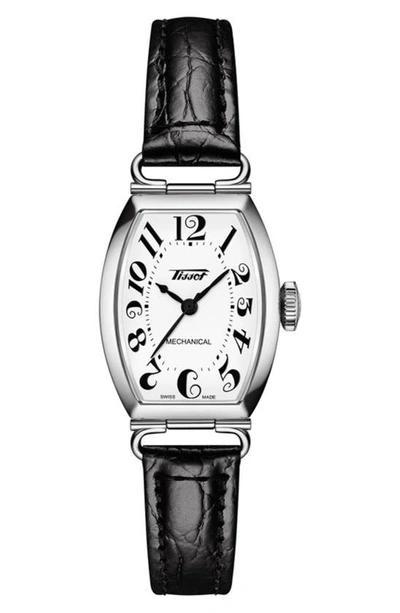 アナログ腕時計 TISSOT Heritage Hand Wind Silver Dial Ladies Watch Tissot Heritage Porto Hand Wind Silver Dial Ladies Watch