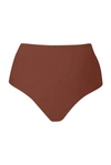 Anemos The High-waist Bikini Bottom In Sienna