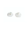 OLIVIA & PEARL UAT KESHI STUD EARRINGS WHITE