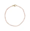 Olivia & Pearl Seed Pearl Bracelet Pink In Spbra/pink/14k