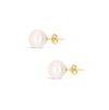 Olivia & Pearl Uat Power Pearl Stud Earring 9ct Gold In O&p/pps/9ct