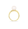 Olivia & Pearl Power Pearl Ring In O&p/ppr/yg/l