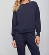 Sundays Amara Pullover In Navy In Multi
