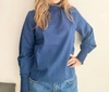 ERICA WILSON VICTORIA BLOUSE IN NAVY