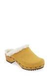 SANITA HESE GENUINE SHEALING LINED CLOG