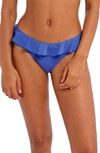 Freya Jewel Cove Italini Bikini Bottom In Plain Azure