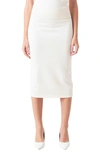 Endless Rose Midi Pencil Skirt In Ivory