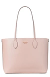 Kate Spade Bleecker Large Saffiano Leather Tote Bag In French Rose