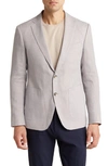 Rodd & Gunn The Cascades Textured Regular Fit Sport Coat In Clays