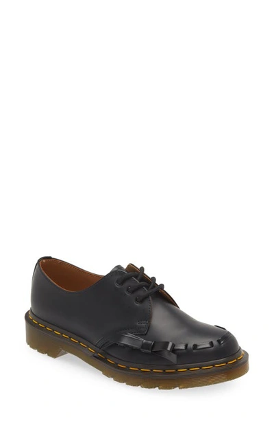Comme Des Garçons Bow Derby Shoes In Black