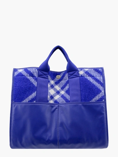 Burberry Shoulder Bag In Blue