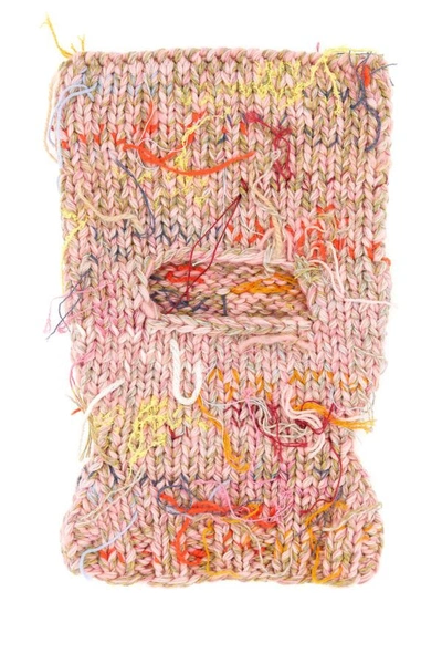Maison Margiela Woman Multicolor Crochet Balaclava