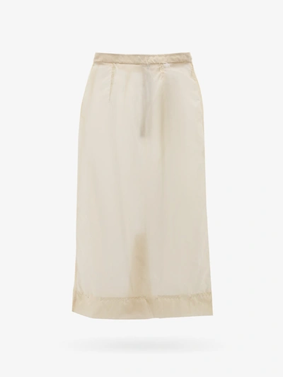 MAISON MARGIELA MAISON MARGIELA WOMAN SKIRT WOMAN BEIGE SKIRTS