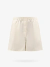 MIU MIU MIU MIU WOMAN SHORTS WOMAN BEIGE SHORTS