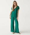 Michael Stars Susie Gauze Pant In Key Lime