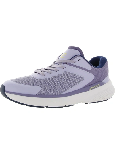 Easy Spirit Flyght 2 Womens Lace-up Comfort Casual And Fashion Sneakers In Purple