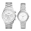 FOSSIL MEN'S HIS AND HERS MULTIFUNCTION, STAINLESS STEEL WATCH