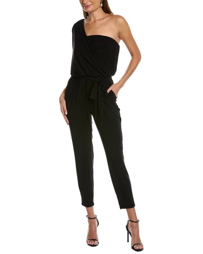 Selma Strapless Jumpsuit in black