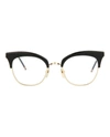 Shop Thom Browne Cat Eye-frame Acetate Optical Frames In Multi