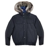 Michael Kors Men Down Puffer Bomber Coat Jacket In Black In Black