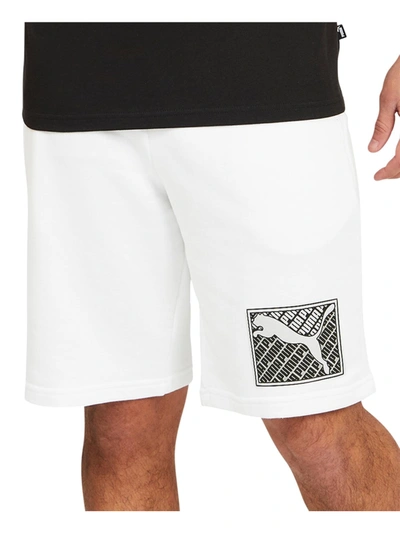 Puma Mens Logo Sport Shorts In Multi