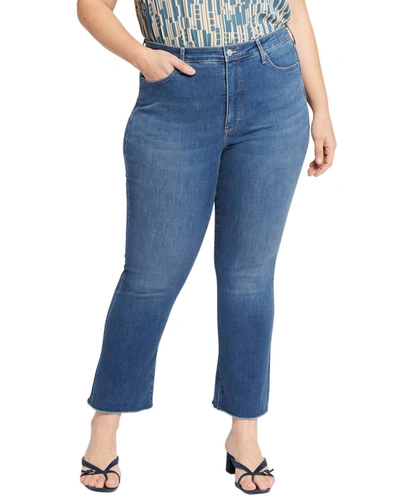 Nydj Plus Marilyn Mesmerize Ankle Crop Jean In Blue